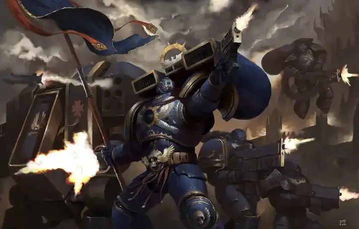 Ultramarines (Ultramarines Vanguard) by Siman Vlaisavljević