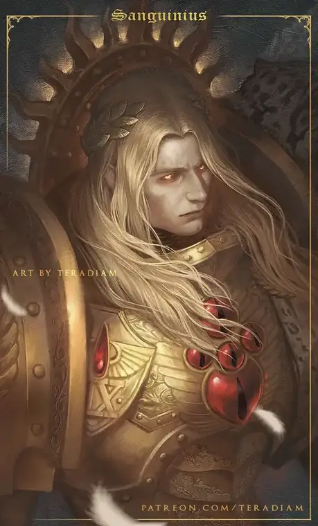 Sanguinius (Warhammer 40K) by Teradiam