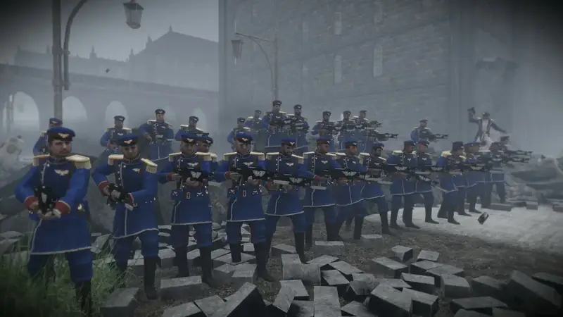 There Is Only War - Warhammer 40k mod for Arma 3 (Mordian Iron Guard) by Jakub Palmowski