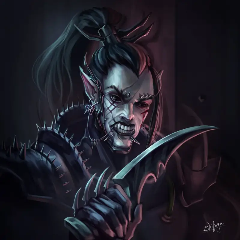 Kabalite Warrior (Kabalite Warrior) by Vesta (Skitoya) Menyachikhina