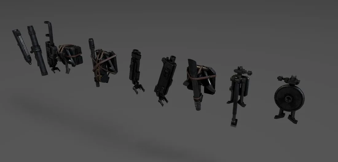 There Is Only War - Warhammer 40k mod for Arma 3 (Static Weapons Disassembled) by Jakub Palmowski