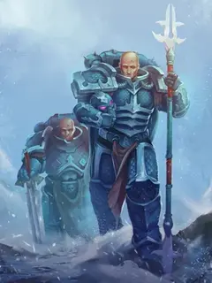 Portrait of Alpharius Omegon