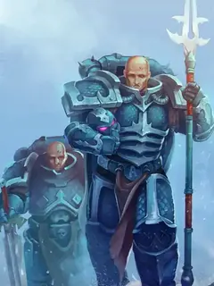 Portrait of Alpharius Omegon