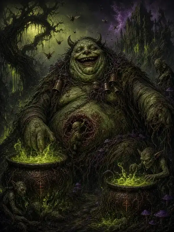 Portrait of Grandfather Nurgle