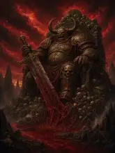 Portrait of Khorne