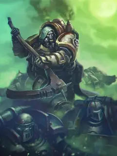 Portrait of Mortarion