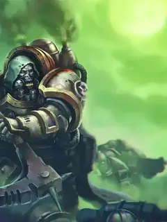 Portrait of Mortarion