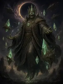 Portrait of Szarekh, the Silent King