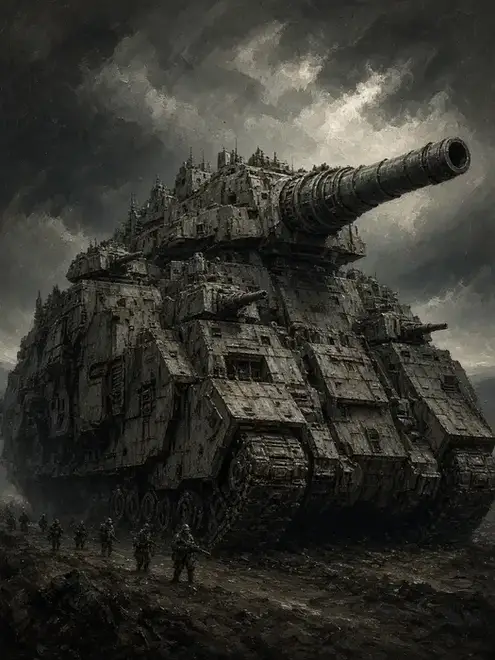 Baneblade wielding wargear