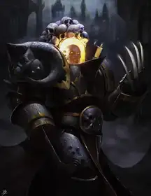Illustration of Chaos Space Marines