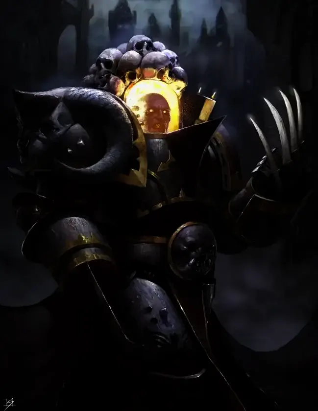 Illustration of Chaos Space Marines