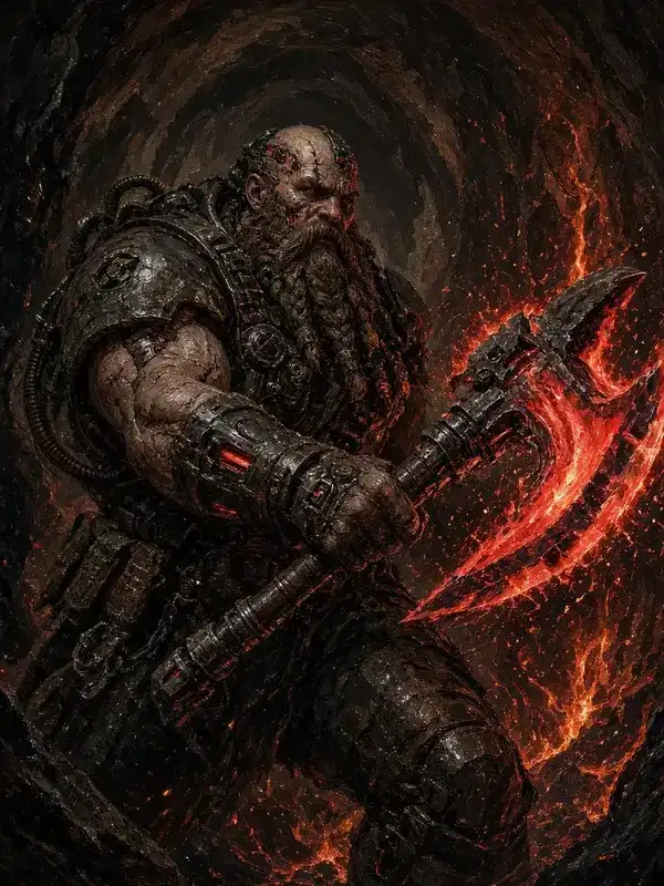 Illustration of Cthonian Beserks