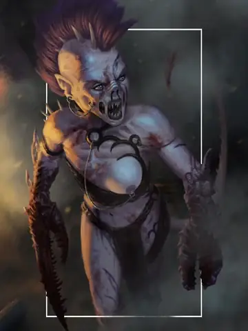 Illustration of Daemonettes
