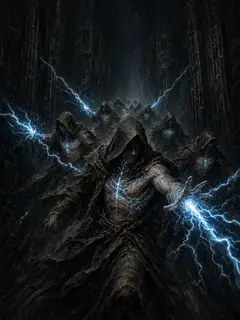 Illustration of Electro-priests