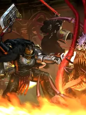 Illustration of Grey Knights Purifiers