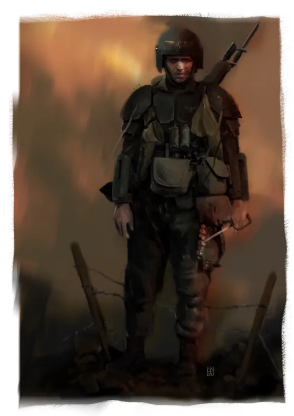 Illustration of Infantry Squad (Guardsmen)