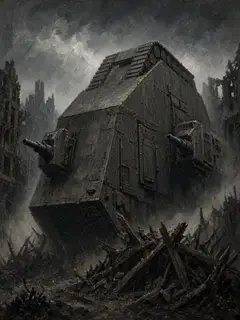 Illustration of Land Raider