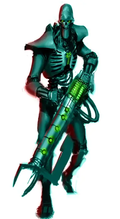Illustration of Necron Warriors