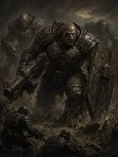 Illustration of Ogryns