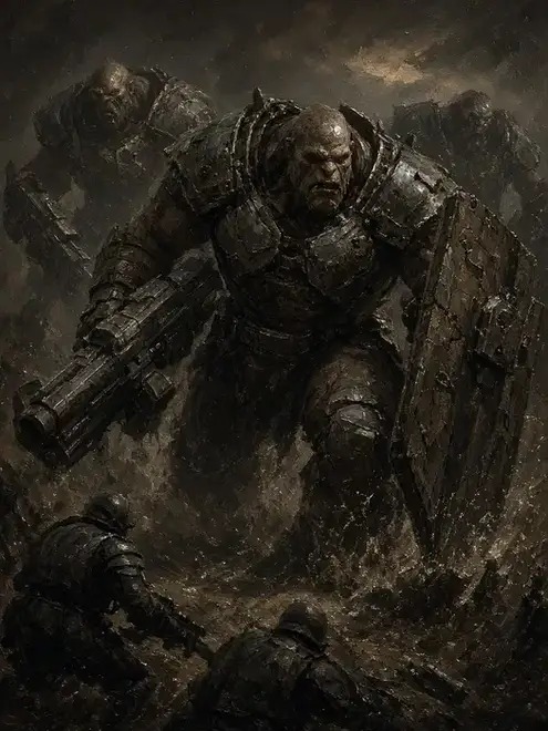 Illustration of Ogryns