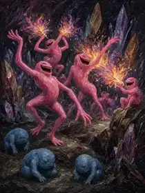 Illustration of Pink Horrors