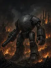 Illustration of Redemptor Dreadnought