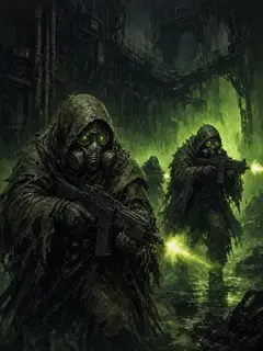 Illustration of Skitarii Vanguard