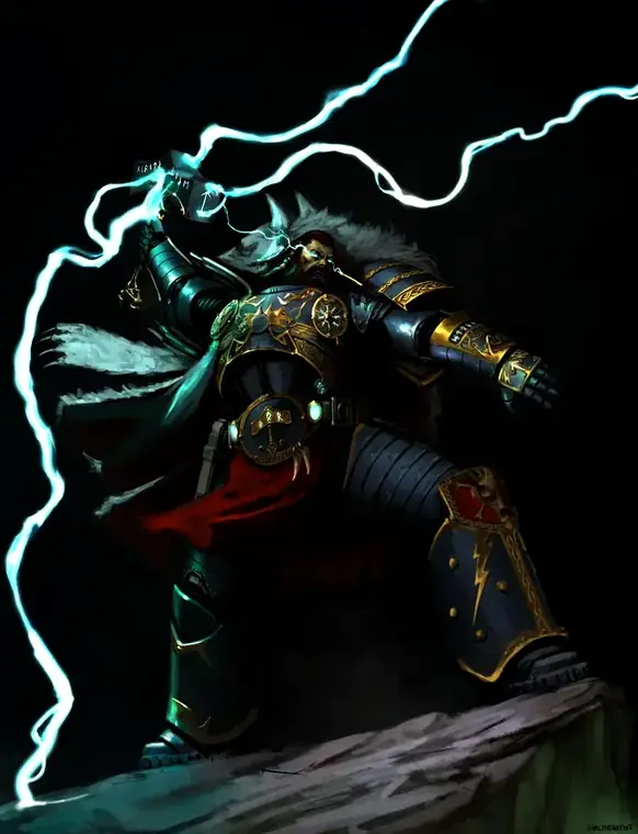 Illustration of Thunderwolf Cavalry