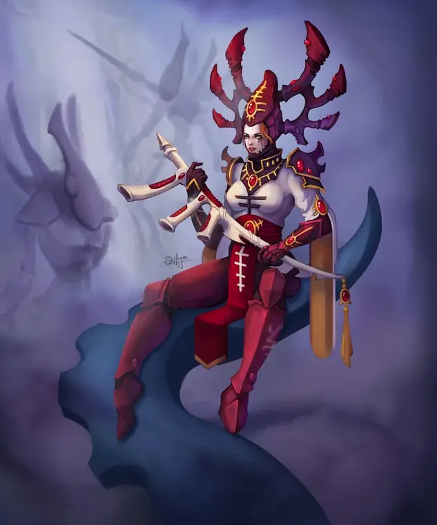 Illustration of Wraithknight