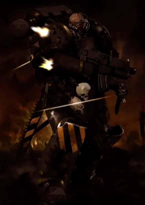 Illustration of Bolter & Bolt Rifle