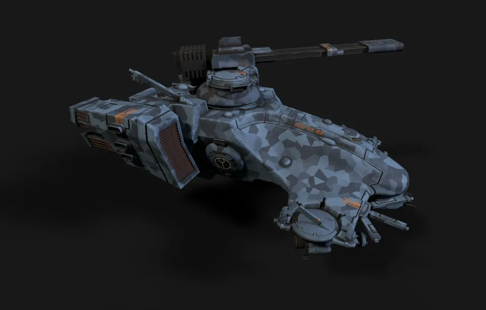 Illustration of TY7 Devilfish Troop Carrier