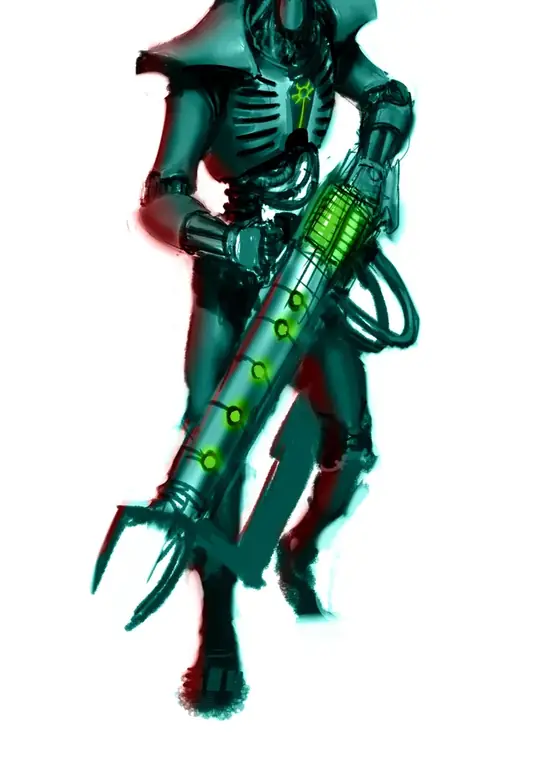 Illustration of Gauss Flayer & Gauss Blaster