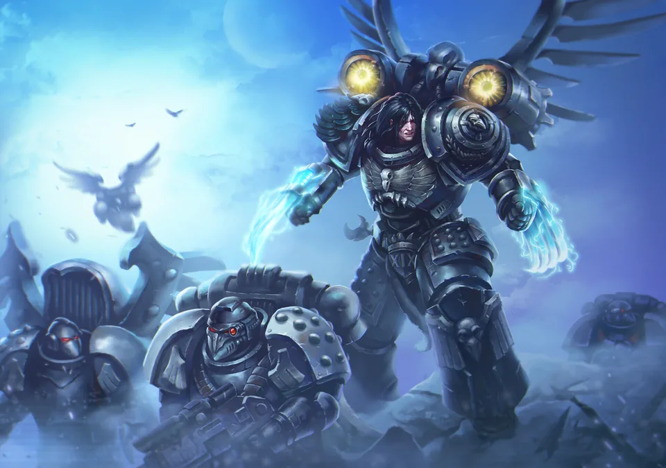 Illustration of Stormraven Gunship